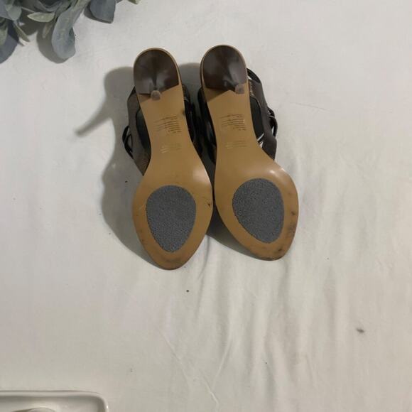 Bakers Bronze Womens High Heels Size 8M Scotti Bronze Ankle Strap 4" Heel - Picture 7 of 12